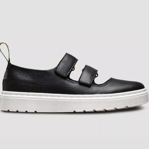 Dr. Martens Doc Martens MAE Women's Shoes Leather Mary Janes Black Size 11